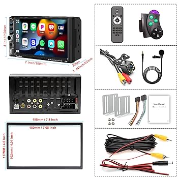Apple - gonesh0131ページ Amazon.com: 2025 7-inch Motorized Flip-Out Single Din Car